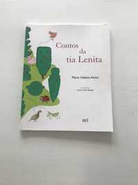 Livro Contos da tia Lenita de Maria Helena Alvim - com dedicatoria