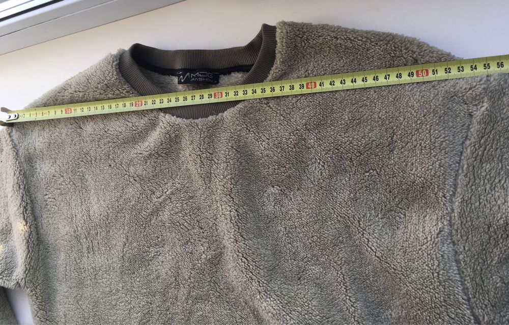 Свитшот хлопок плюш тедди махра