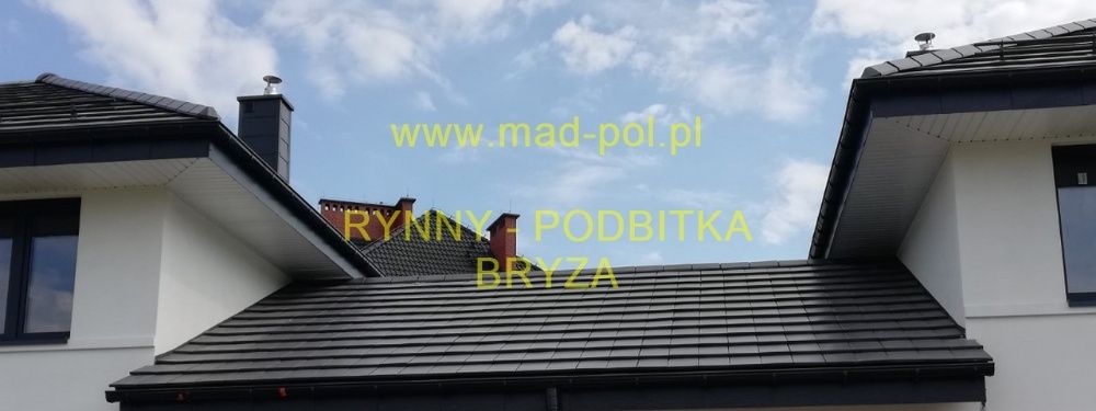 Podsufitka Podbitka PCV BRYZA Biała, Grafit, Brąz, Czarny Promocja !