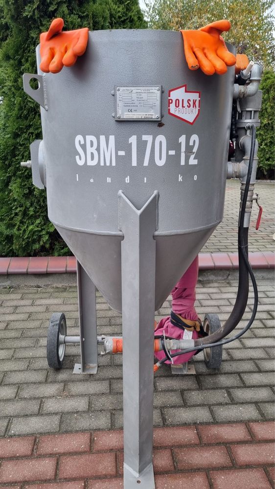 Piaskarka Hydropiaskarka Sodowarka Cisnieniowa Land Reko SBM-170-12HA