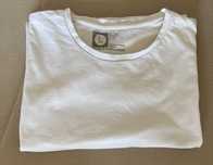 biały t-shirt-bis, L slim fit, 5 zł
