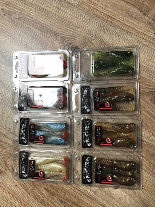 Big Fat Bug ręcznie malowane przynęty gumowe Ugly Ripper Fat 10 cm