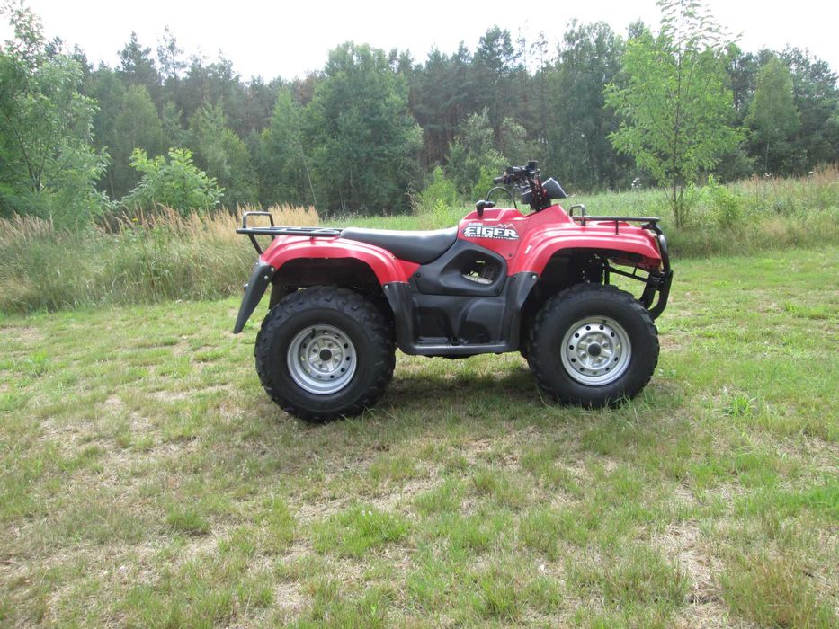 Quad ATV Suzuki QuadRunner Eiger 400 4x4 klad jak Cf Moto Polaris 4WD