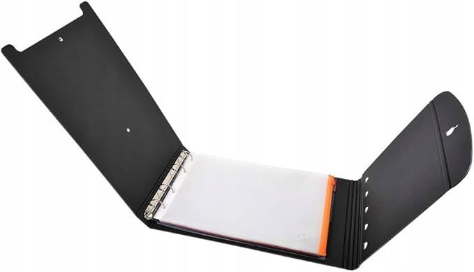 exacompta teczka prezentacyjna czarna multi task wbudowanymi folie