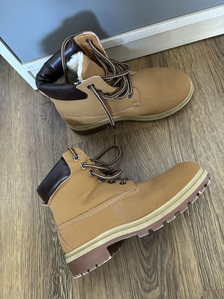 Buty zimowe unisex traperki