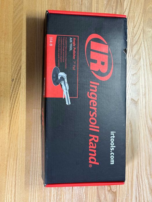 Нова пневмо кутова полірувальна машина Ingersoll Rand 314-B 7"