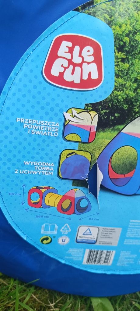 NOWY namiot z tunelem. Prezent na dzień dziecka.