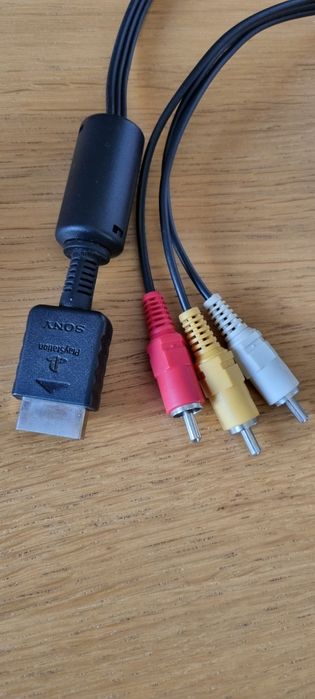 Kabel Audio Wideo AV do konsoli PlayStation 2 i 3