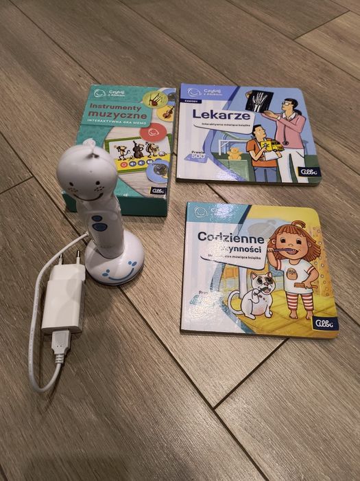 Albi, pióro + ksiąki, albik, Lekarze, codzienne czynności, instrumenty