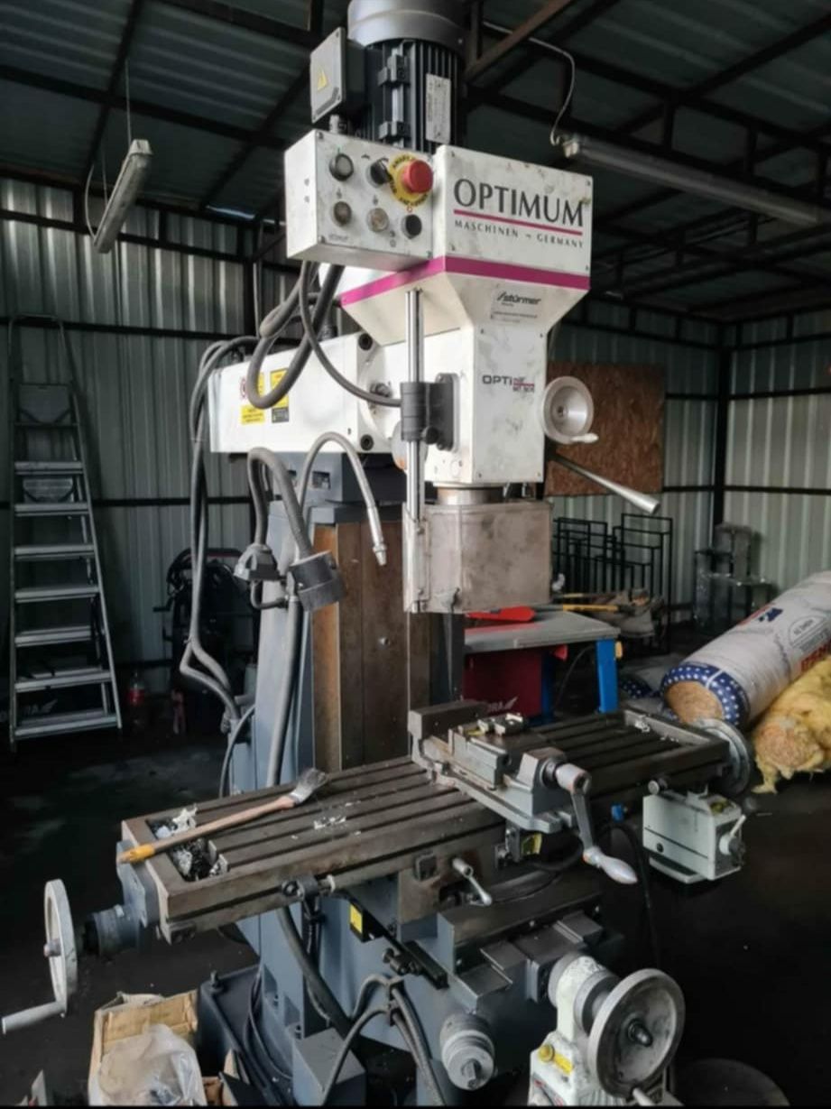 Sprzedam Wiertarko-Frezarka Optimum MT 50E 400V.