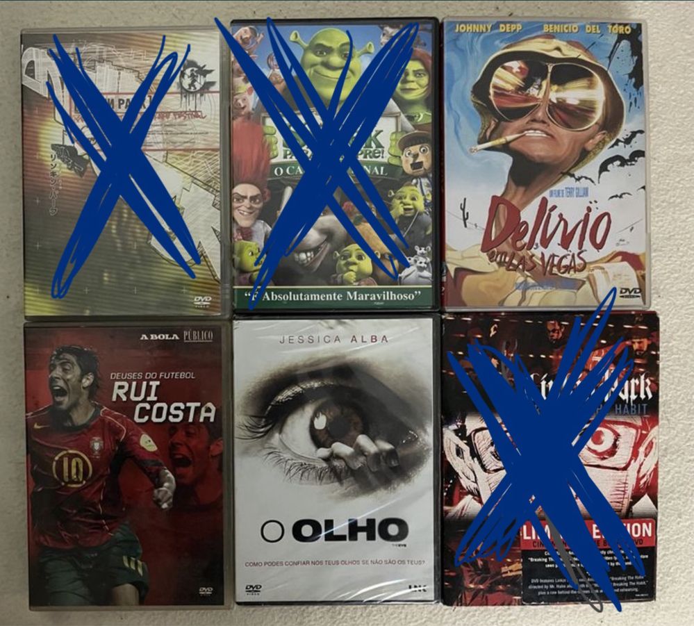 Varios dvd musica filmes