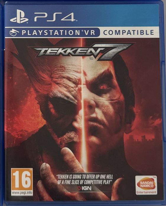 Диск Tekken 7 для Ps 4 Ps 5