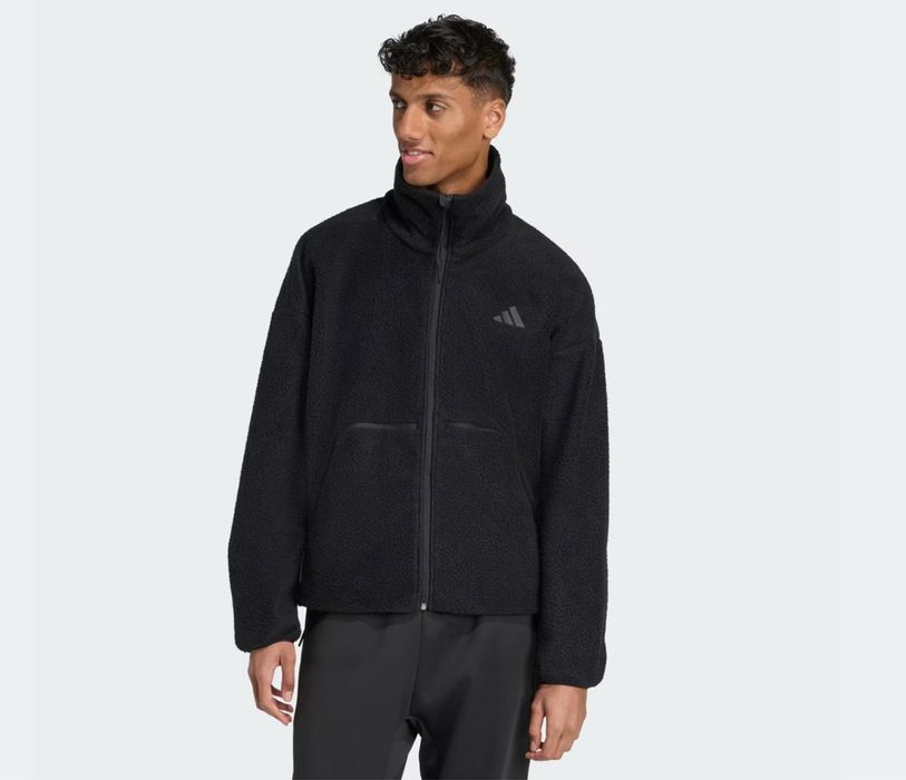 Фліска  кофта шерпа Adidas city tech high pile flece