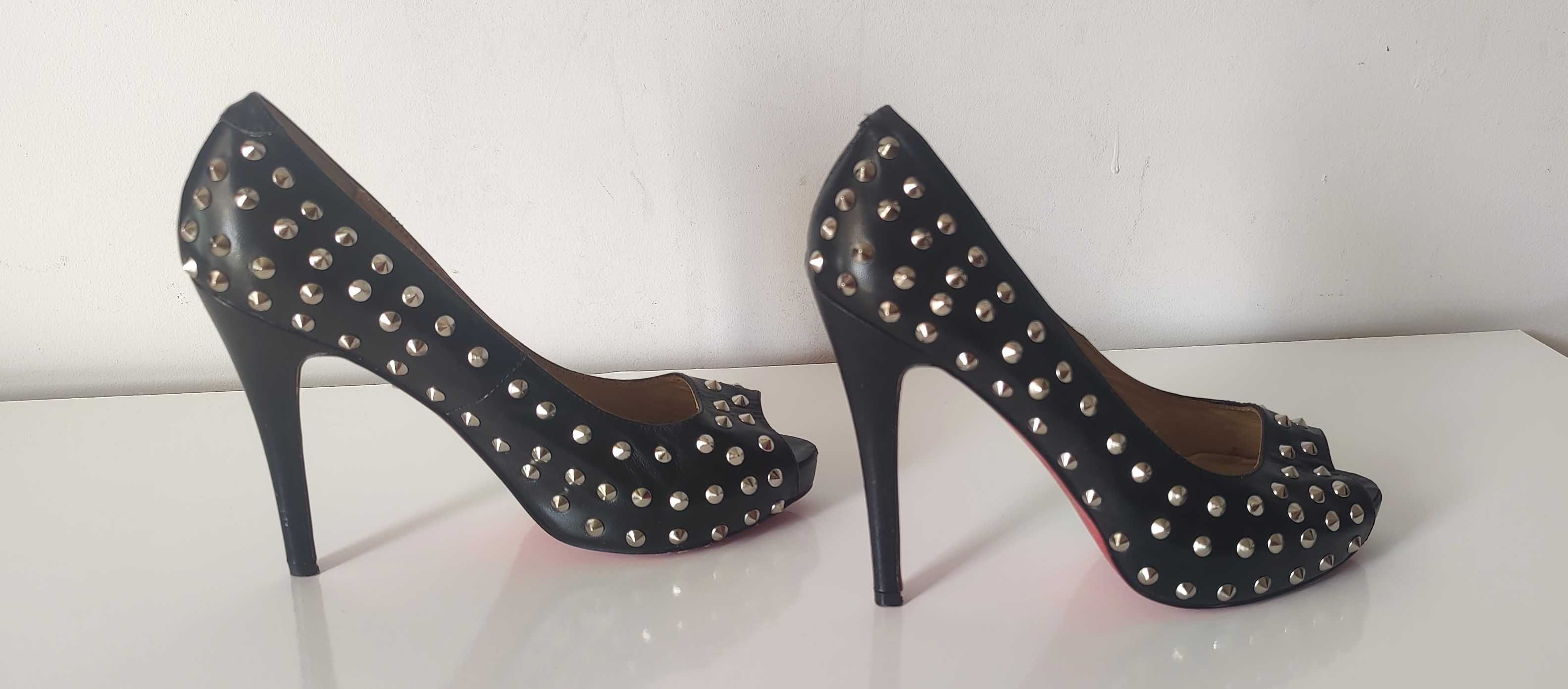 Buty Szpilki Christian Louboutin Ćwieki Gucci Prada Oryginał  Premium