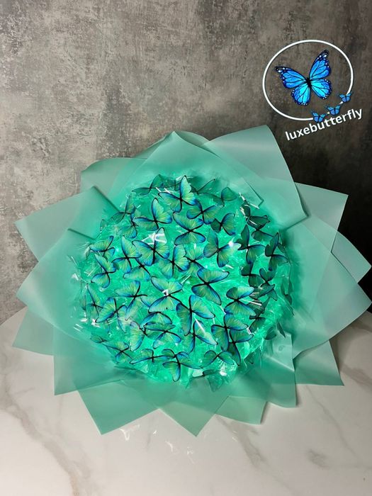 Букети з метеликів + листівка в подарунок | завжди в наявності!