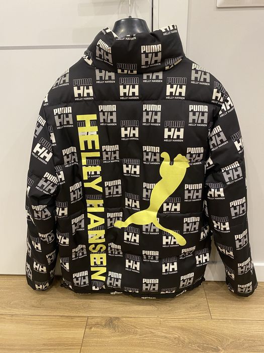 (M) ОРИГІНАЛ! Двохсторонній чоловічий пуховик Puma x Helly Hansen