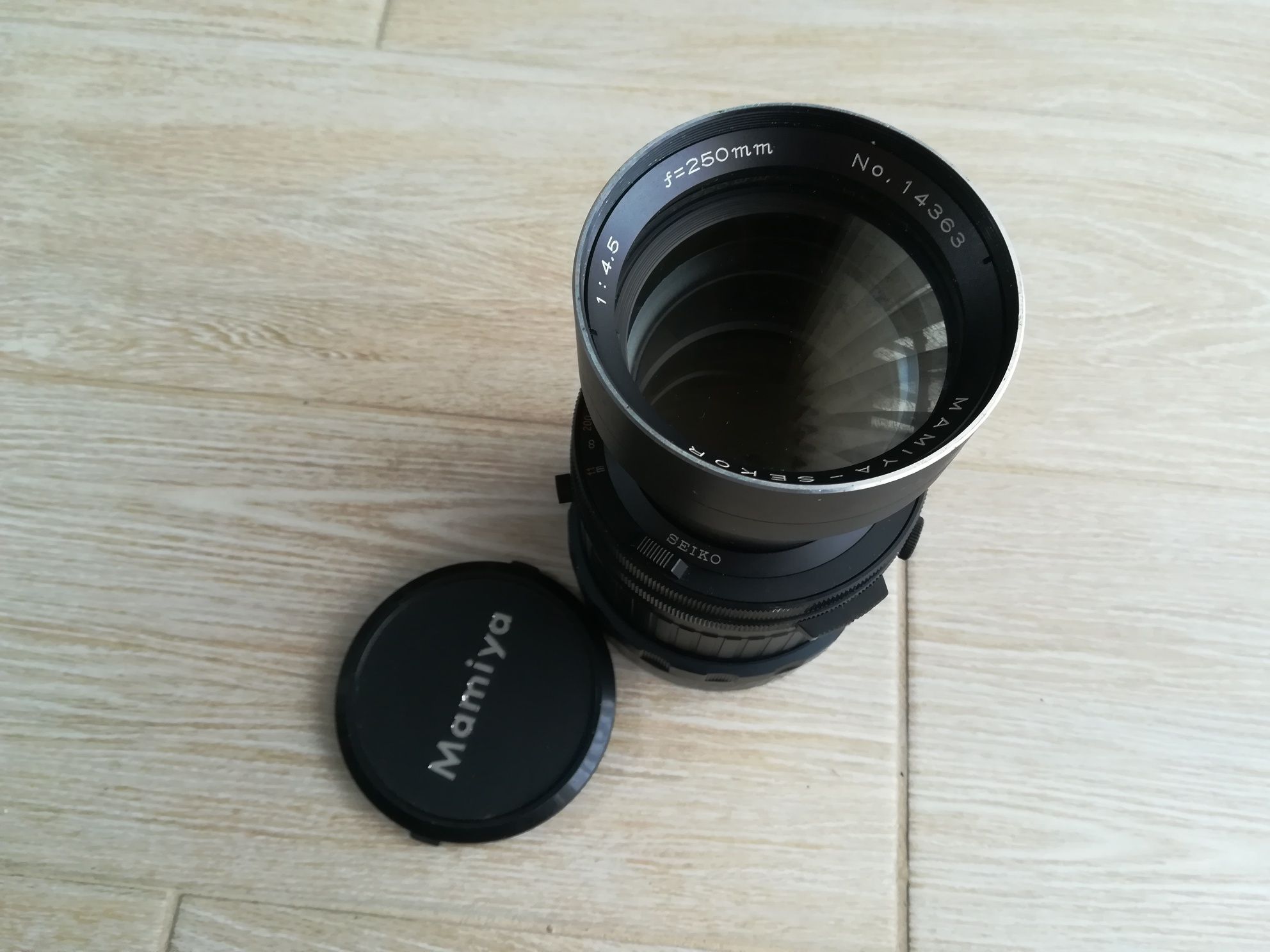 Lente 250mm para Mamiya RB67