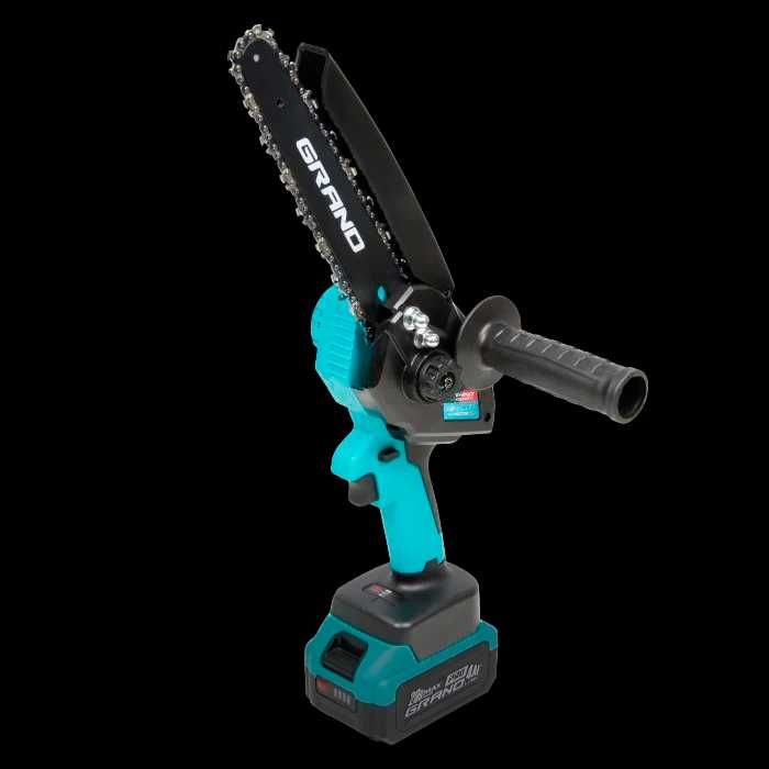 Акумуляторна ланцюгова пила Grand АПЦ 20V/8"-4 комплект або тушка