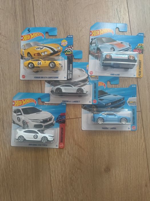 Hot wheels zestaw 5 szt