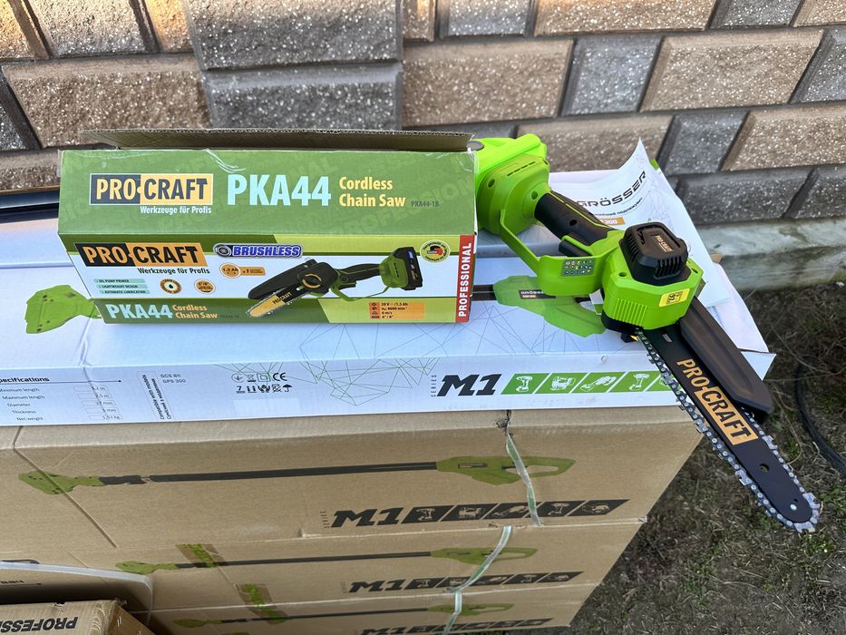 Акумуляторний набір 2в1 пила Procraft Pka 44 + подовжувач 2.5м