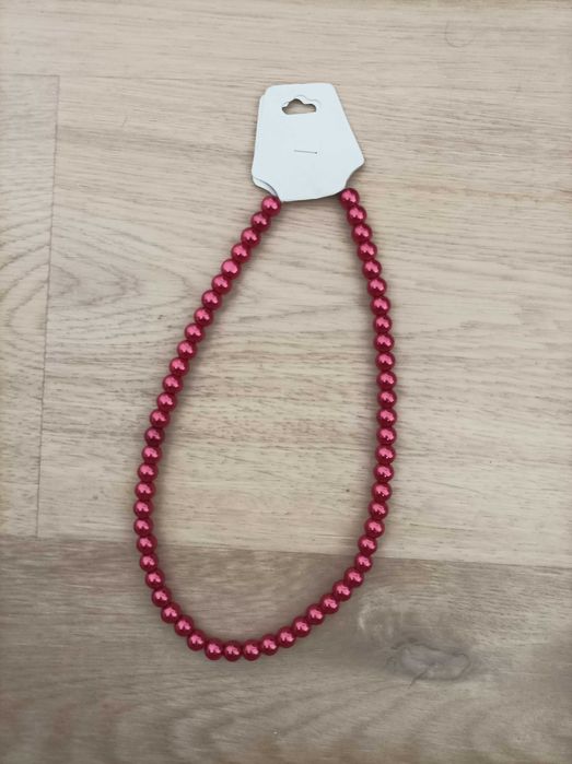 Korale czerwone perełki
