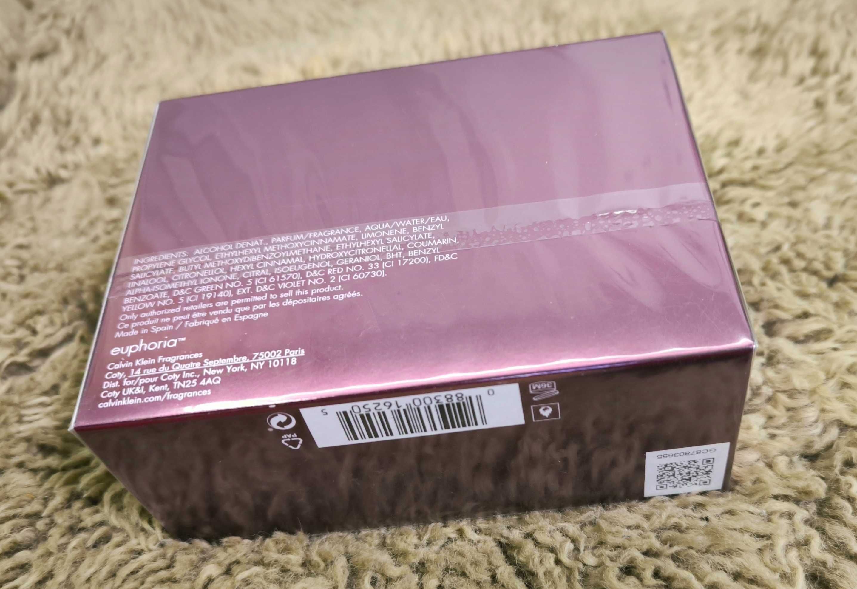Calvin Klein Euphoria 100ml Oryginał  Promocja OKAZJAFolia