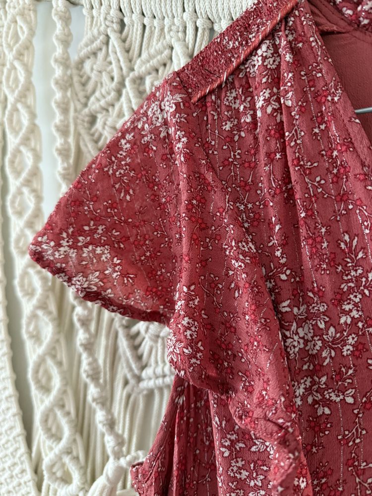 Zwiewna boho sukienka tunika next piękna