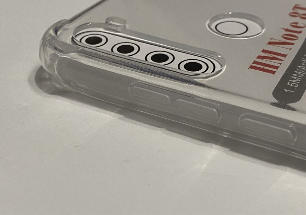 Чехол Xiaomi Redmi Note 8T Прозорий Протиударний
