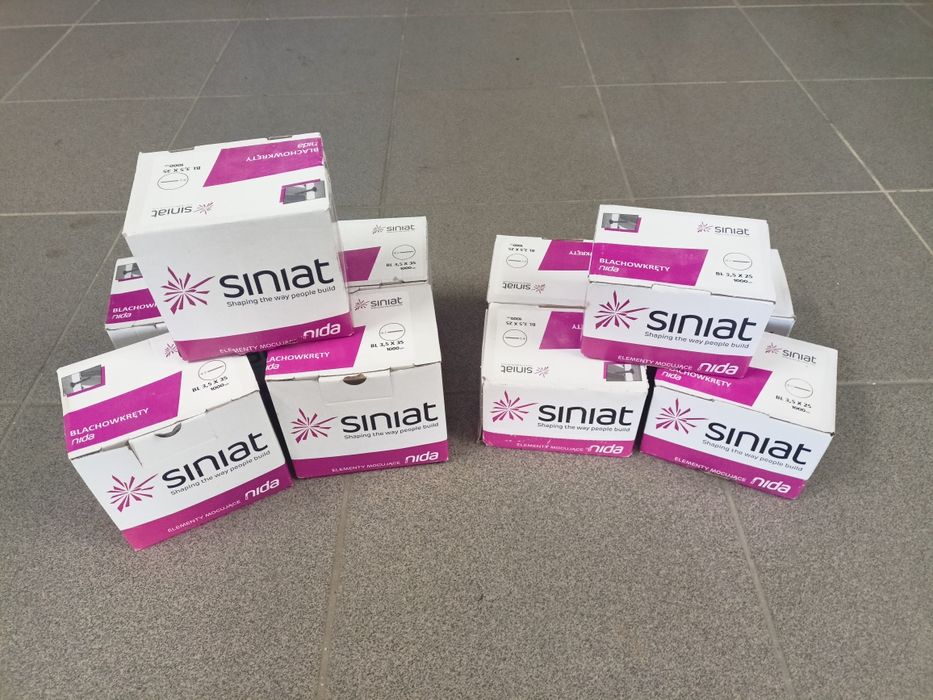 Wkręty Siniat 3,5x35 i 3,5x2,5