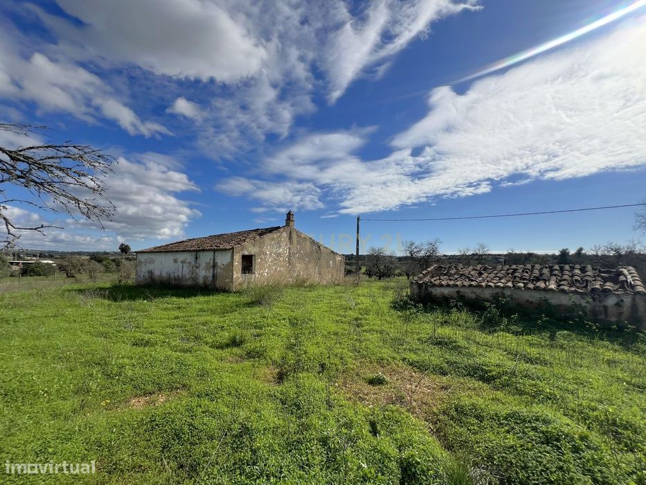 Quinta com ruína com uma área total de 16.970m2 e projeto aprovado par