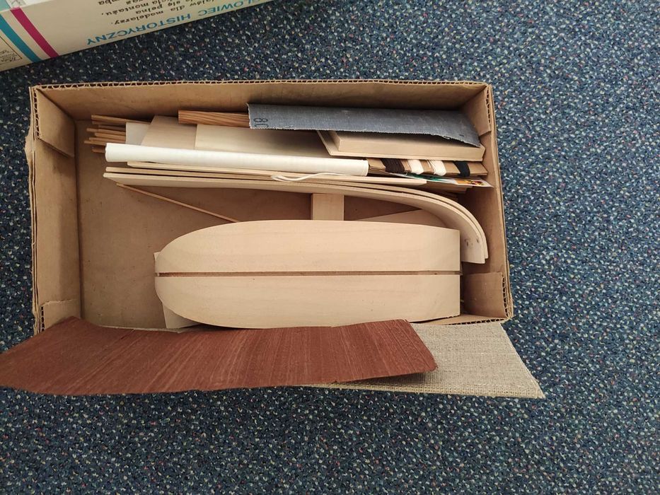 Zestaw modelarski drewniany Santa Maria