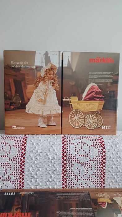 Wózek retro wraz z lalką  Märklin