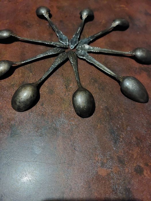 Ложки  Мельхиор ССР 250гр за все ложки!!!