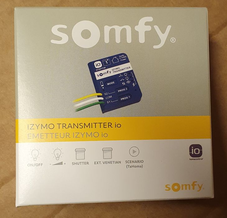 Somfy nadajnik IZYMO io transmiter rolety światło