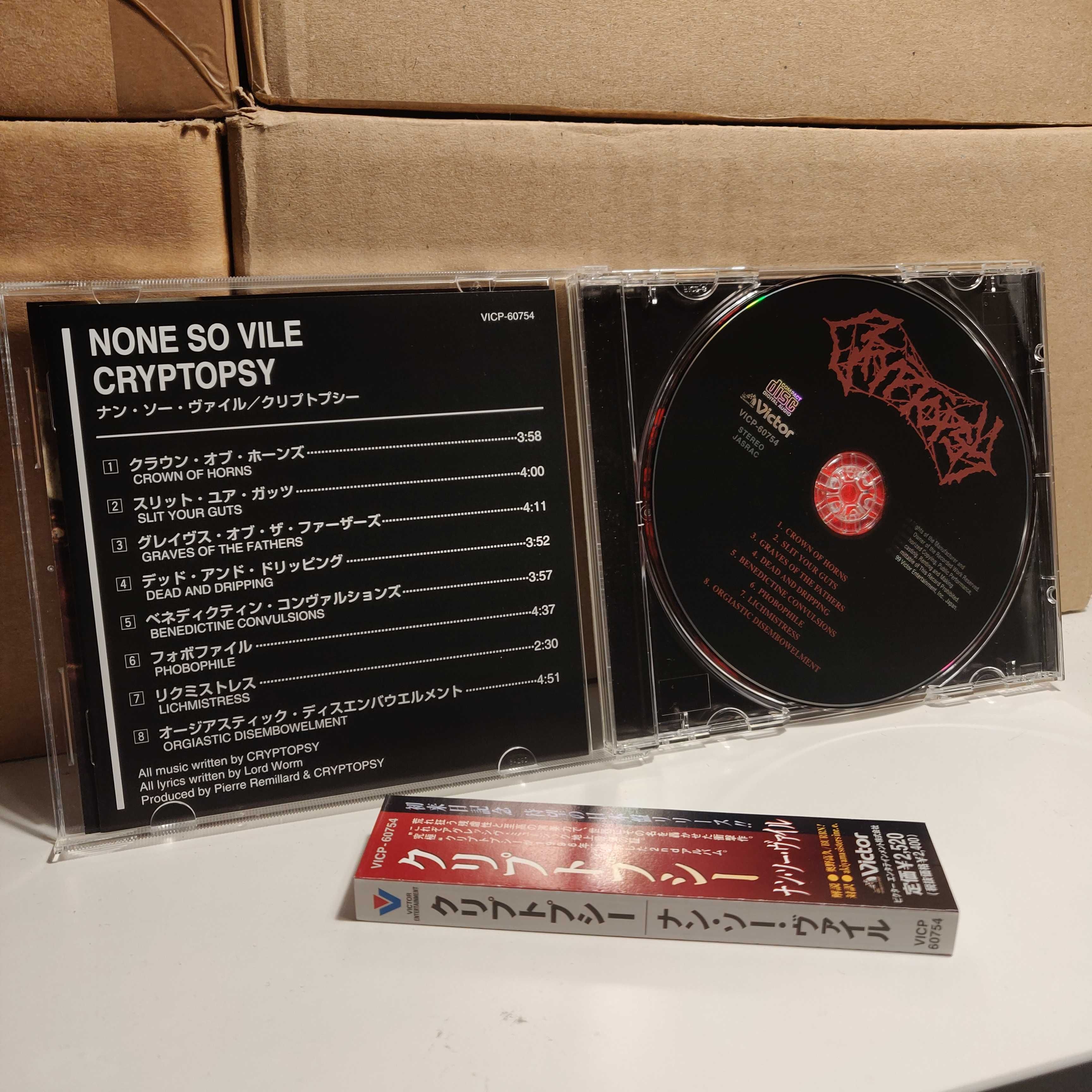Фірмовий CD Cryptopsy (1996/1999). Death Metal