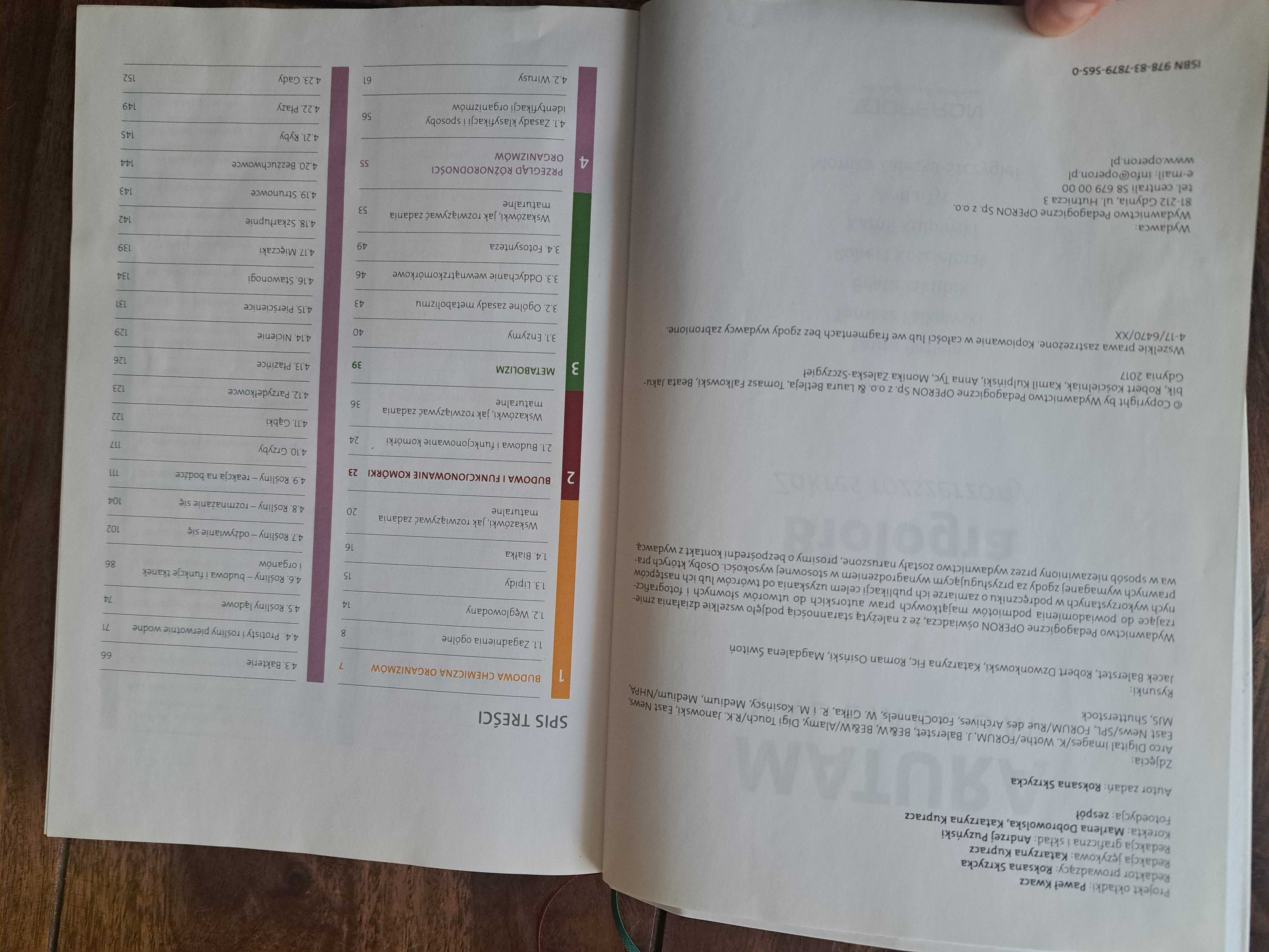 Matura Vademecum Biologia zakres rozsrzerzony  Operon
