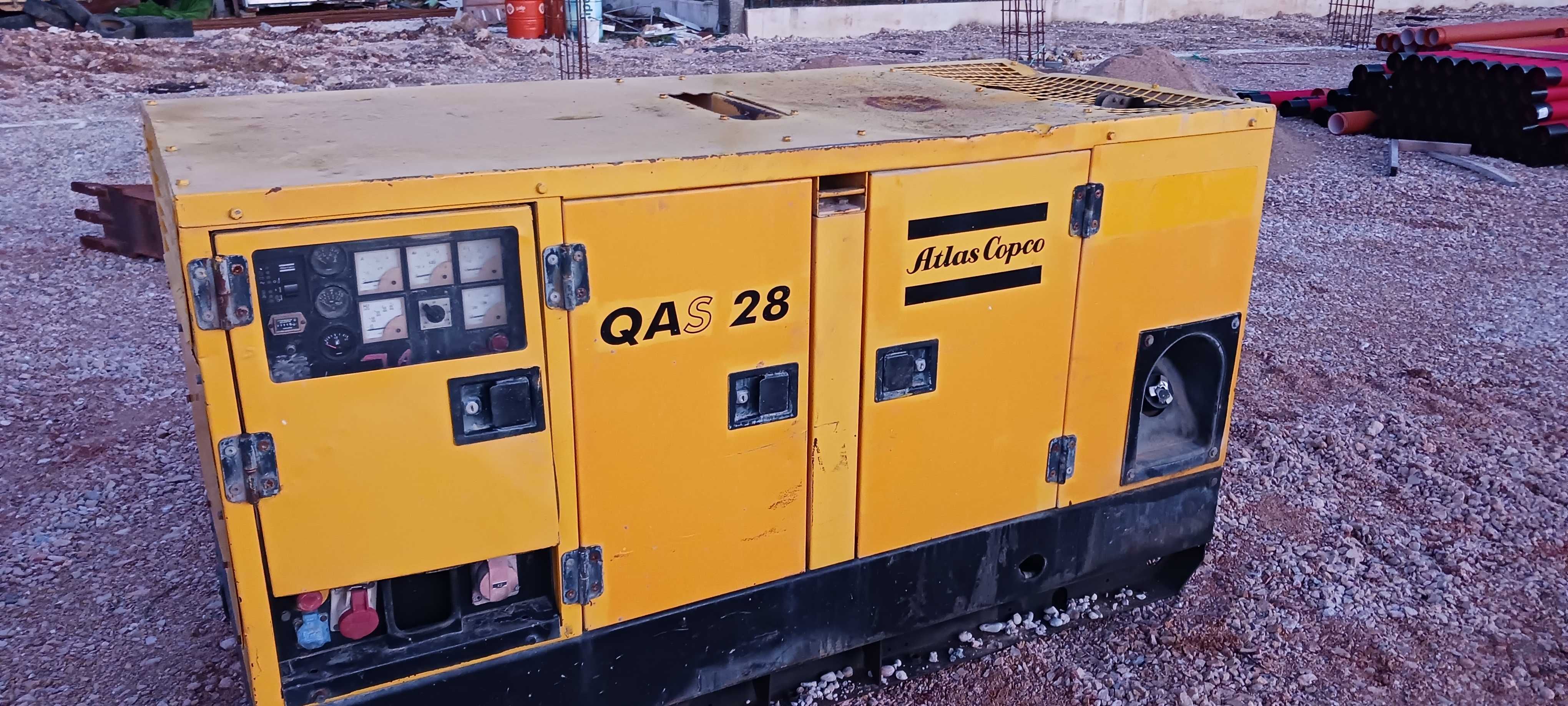 Gerador Atlas Copco QAS 28