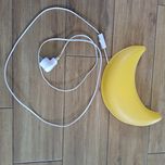 Lampka księżyc, ikea, zawieszana, z żarówką.