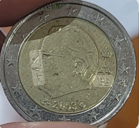 Moeda 2€, Bélgica 2008
