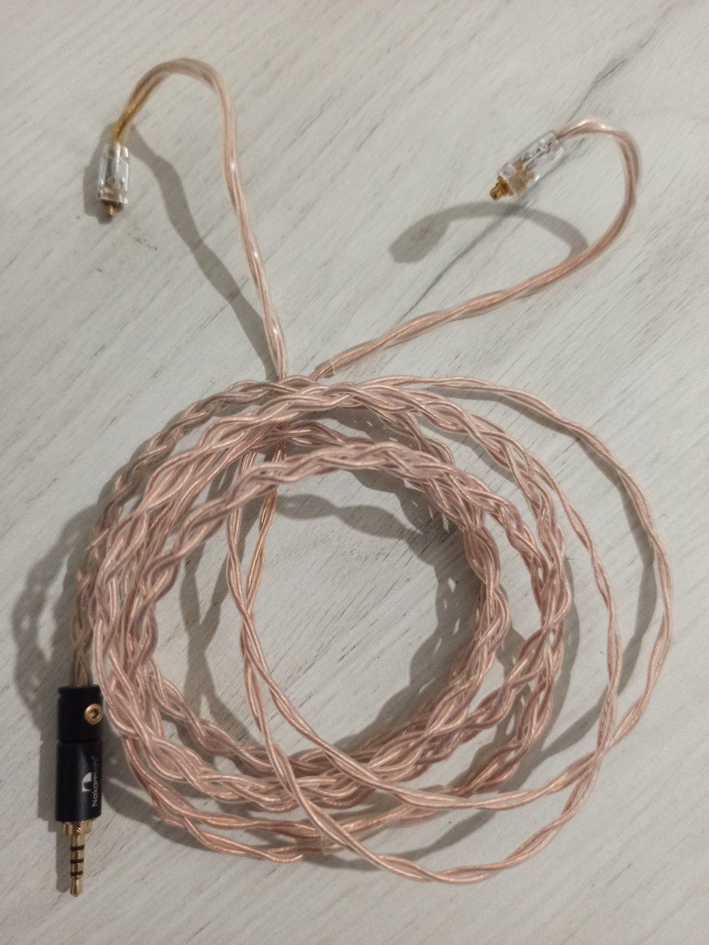 Słuchawki IEM Fiio FH3 z wzmacniaczem Fiio BTR3K plus kable