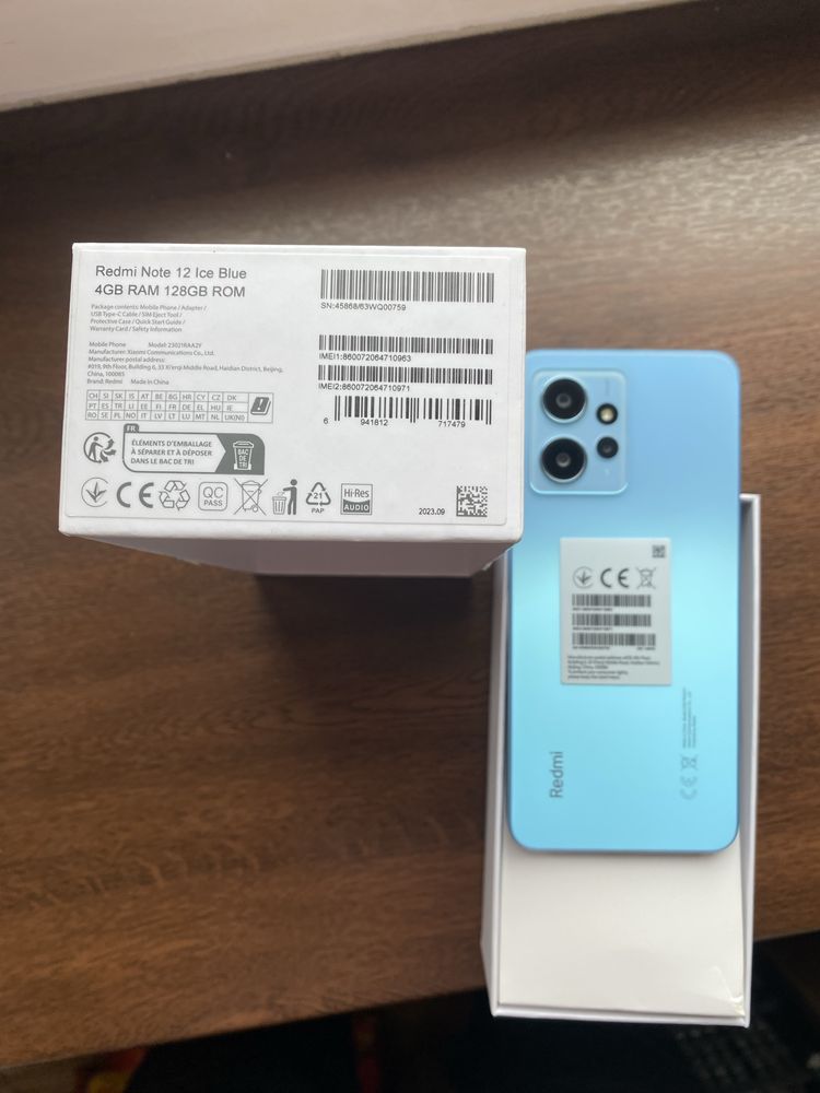 Xiaomi redmi note 12