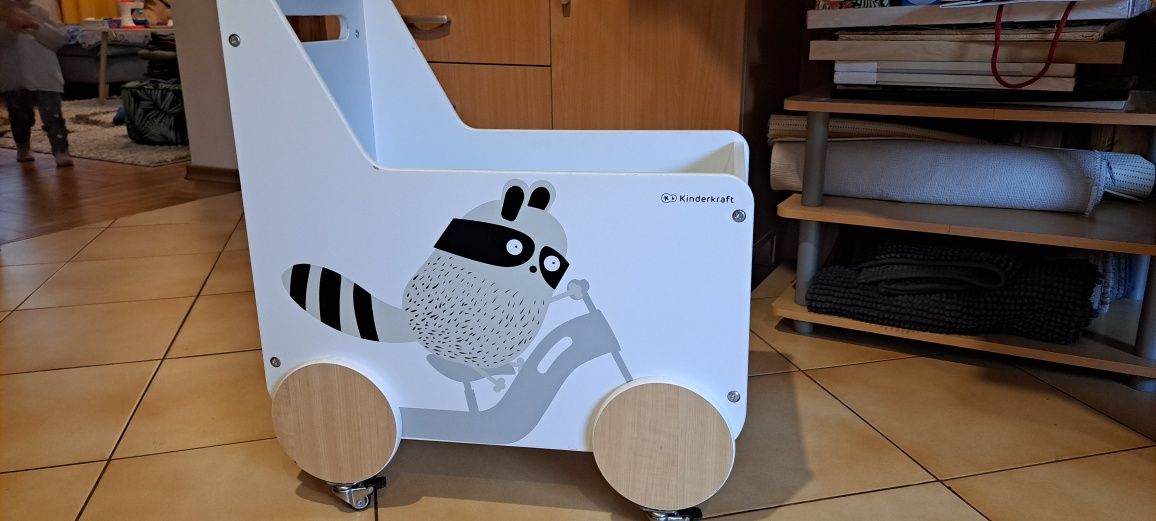 Skrzynia pojemnik na zabawki Kinderkraft Racoon