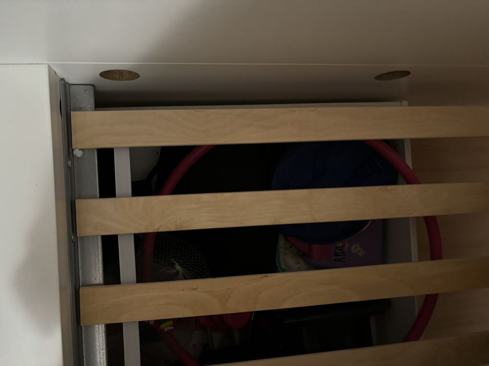 Cama Individual MALM (IKEA) + Colchão Espuma MALFORS (IKEA)