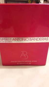 Коробочка от Spirit Antonio Banderas for women, 100ml