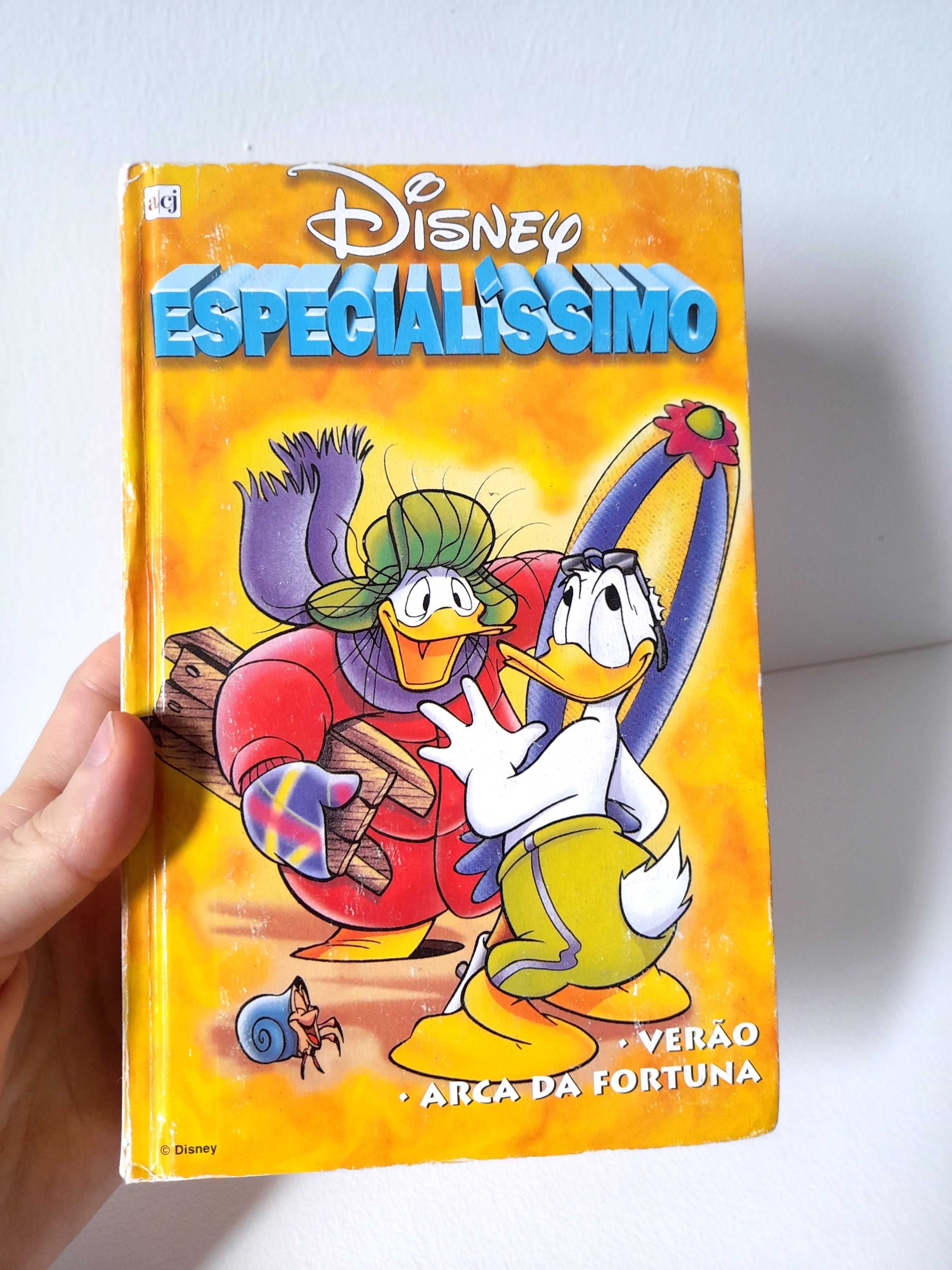 Livro de BD Disney Especialíssimo Número 71 Coleção Anos 90