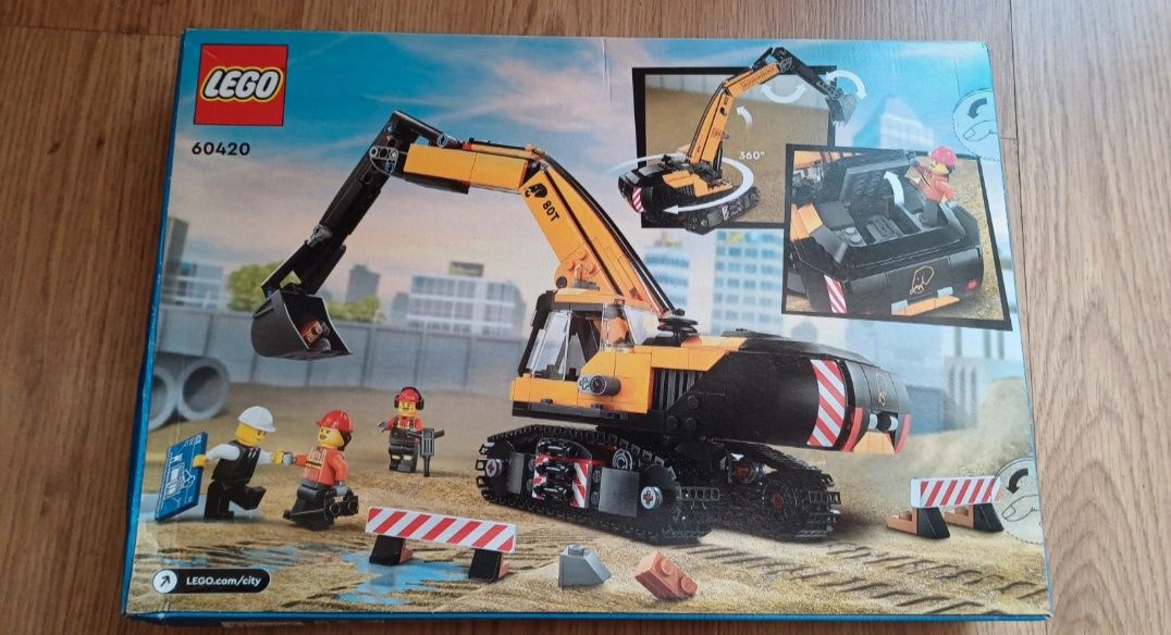 60420 Lego City Construction Excavator Koparka.