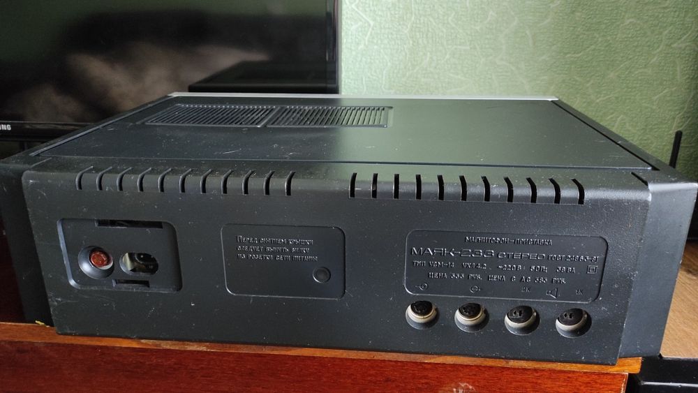 Маяк 233 магнітофон касетна дека