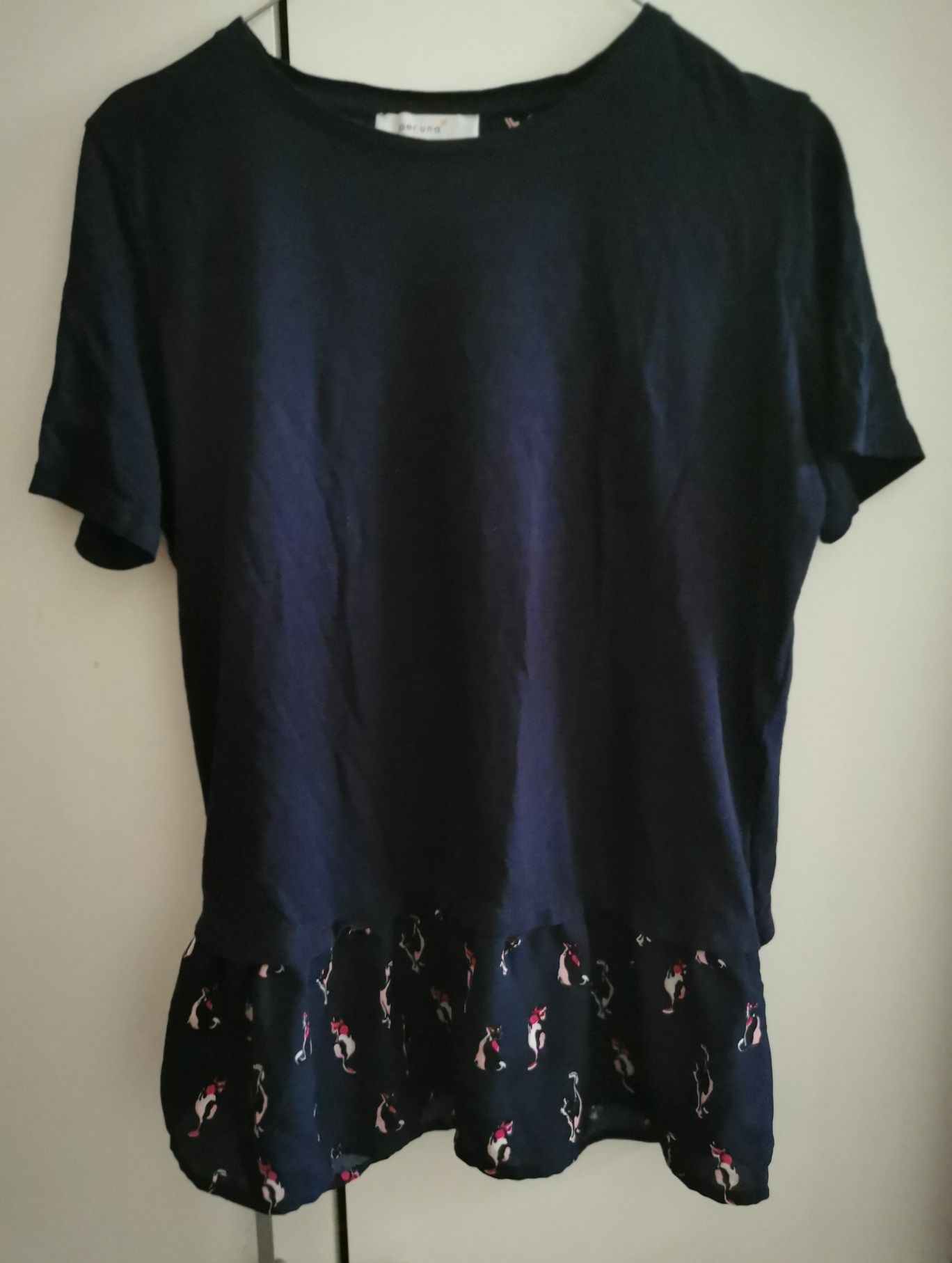 Bluzka w koty. Per una, r. 38.
