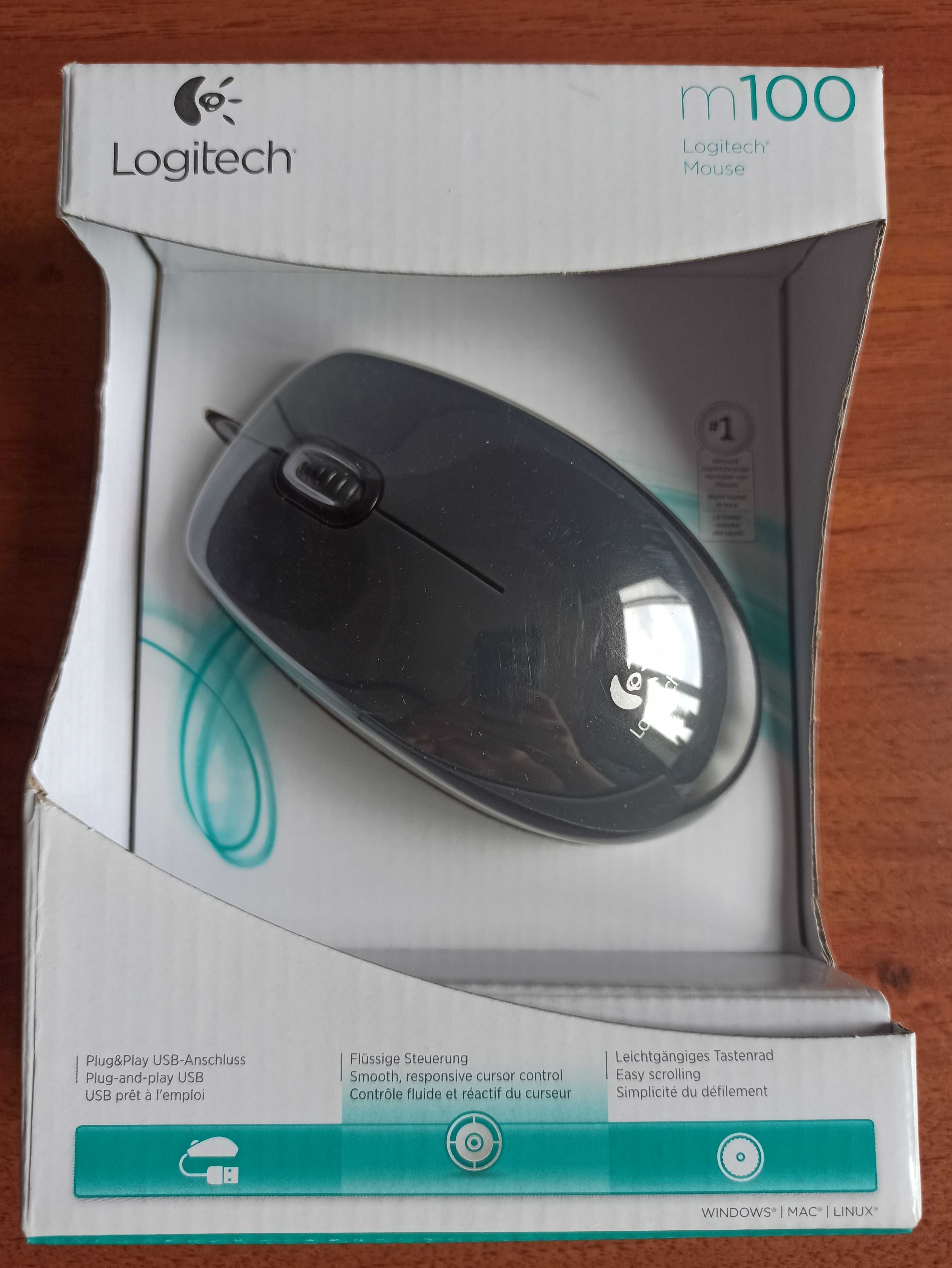 Компьютерная мышь Logitech M100