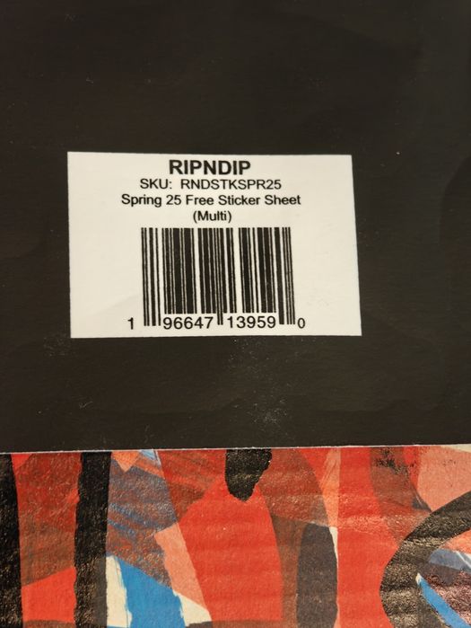 Rip n dip stickers